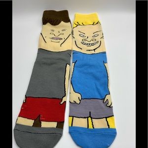 New Beavis and Butthead Crew Socks